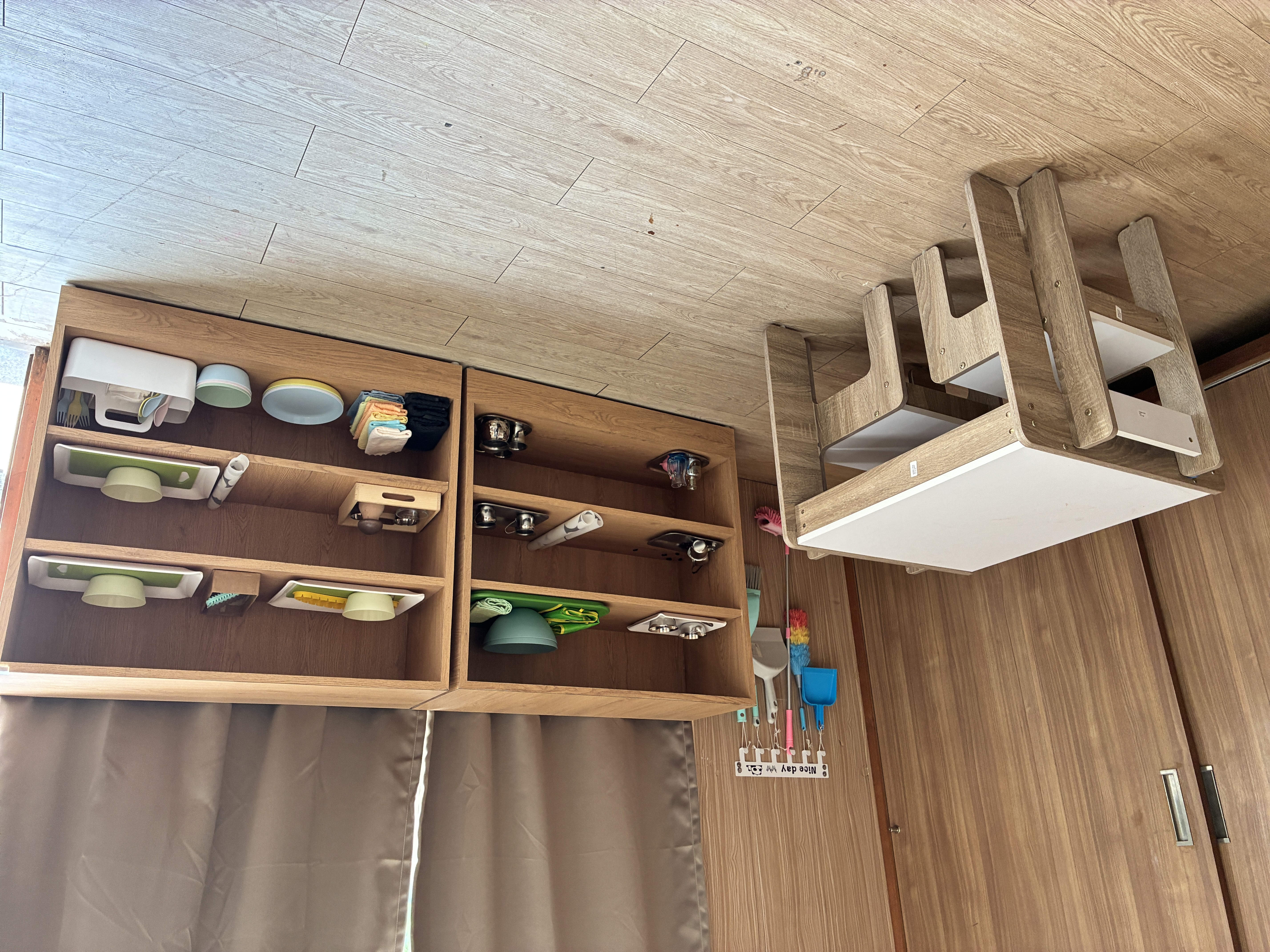 Child Sized Practical Life Shelves