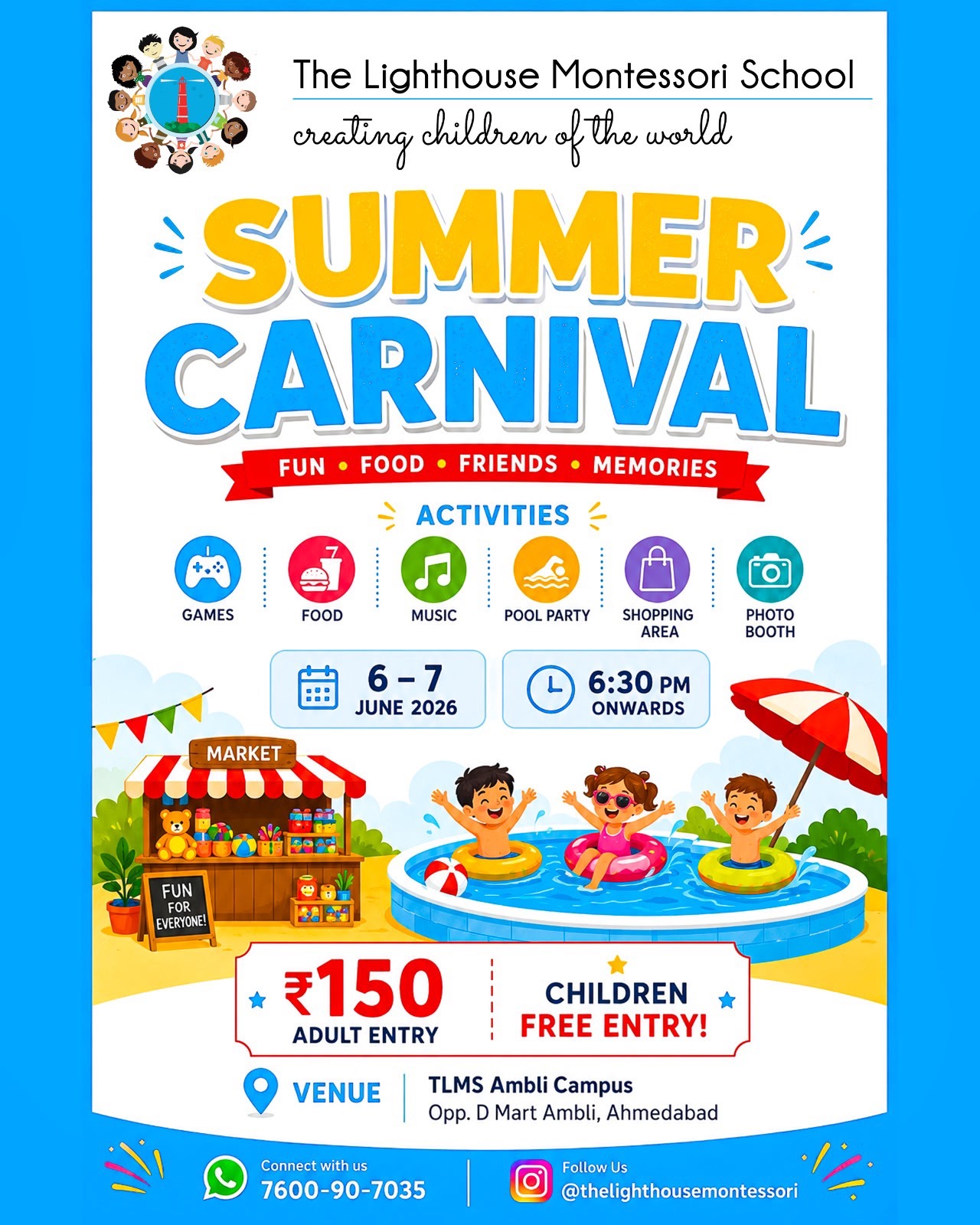 Summer Carnival Flyer